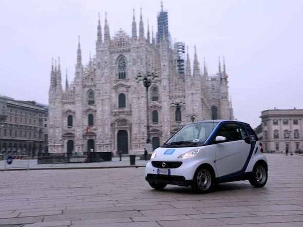 Car2go: arriva a Milano il car sharing di Smart