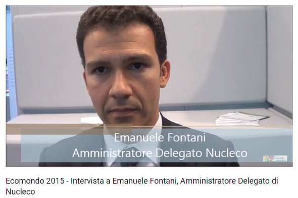 Ecomondo 2015 - Intervista a Emanuele Fontani, Amministratore Delegato Nucleco