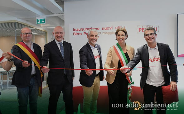 Nuova sede Peroni a Roma: inaugurati i nuovi edifici green del birrificio