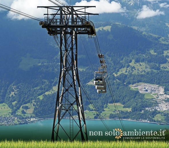 Nuova funivia solare in Svizzera
