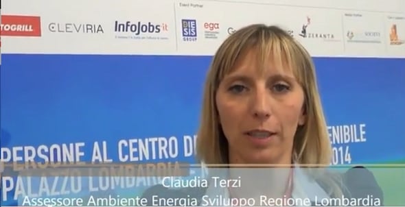 Intervista Claudia Maria Terzi - Regione Lombardia