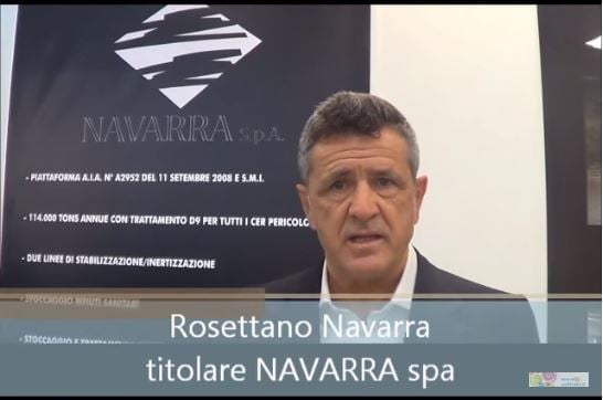 Speciale Ecomondo: intervista a Rosettano Navarra della Navarra Spa