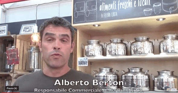 Alberto Berton, Resp. Commerciale Italia di Bulk & Co