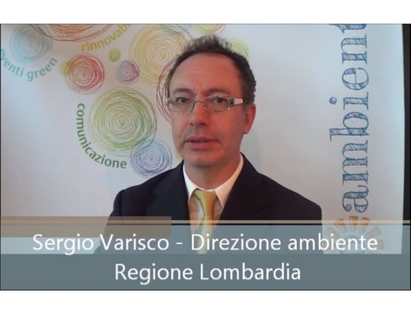 Speciale Ecomondo: intervista a Sergio Varisco – Regione Lombardia