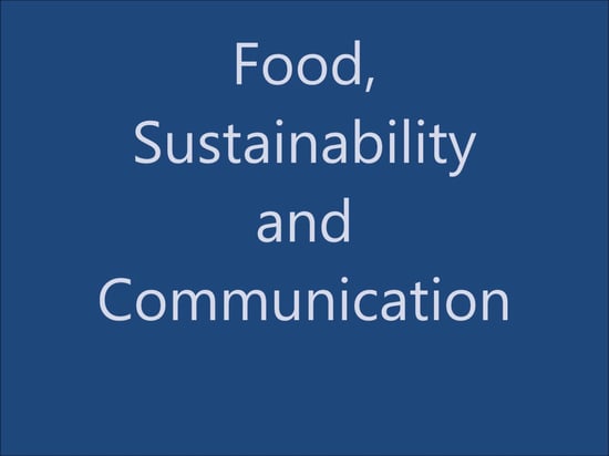 Food, Sustainability and Communication: la parola ai relatori