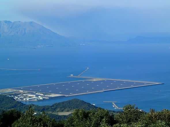 Inaugurato il più grande impianto fotovoltaico del Giappone