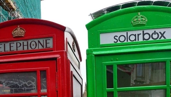 Londra, le cabine telefoniche diventano green