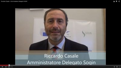 Intervista a Riccardo Casale - Amministratore Delegato SOGIN