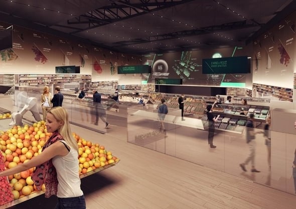 Spesa etica nel supermercato del futuro