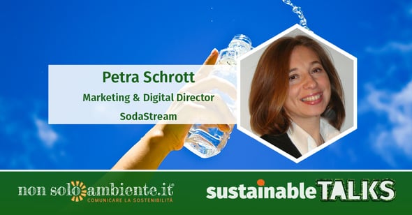 #SustainableTalks: Petra Schrott di Sodatream Italia